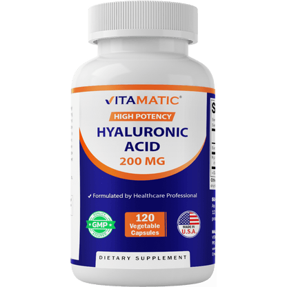 Hyaluronic Acid 200mg - 120 Capsules