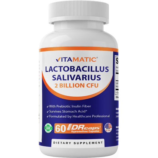 Lactobacillus Salivarius 2 Billion - 60 DR Capsules