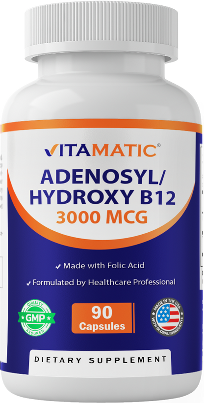 Adenosyl + Hydroxo B12 Capsules