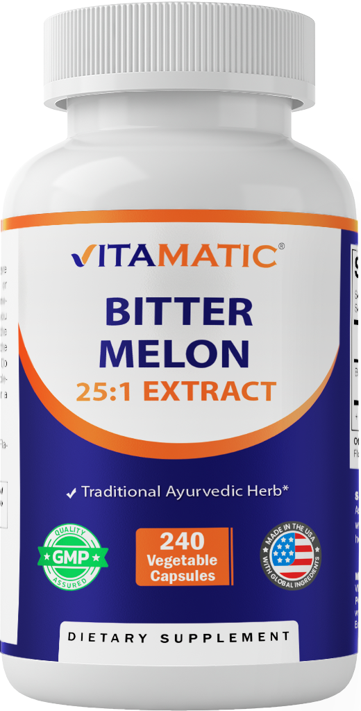 Bitter Melon 25000mg equivalent, 240 Veg Capsules