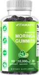 Moringa 100mg (50:1 Extract), Natural Mixed Fruit Flavor, 60 Gummies
