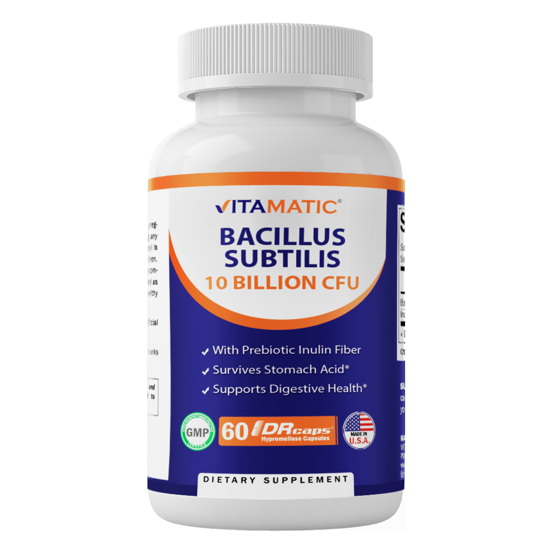 Bacillus Subtilis 10 Billion CFU DR Capsule 60 Capsules