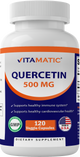 Quercetin 500 mg 120 Vegetable Capsules