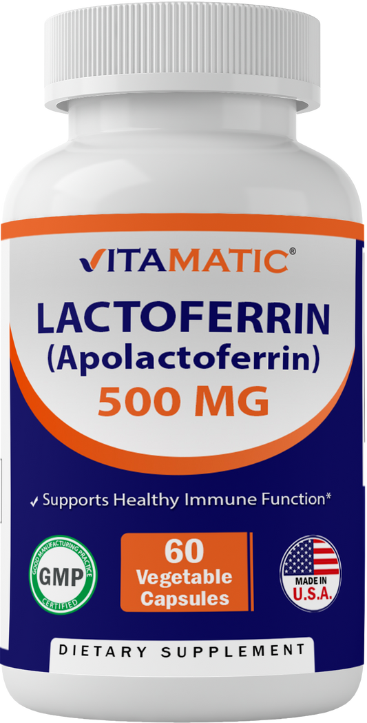 Lactoferrin 500 mg 60 Veg Capsules