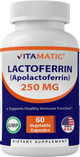 Lactoferrin 250 mg 60 Veg Capsules