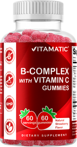 B-Complex with Vitamin C Gummies 60 Ct