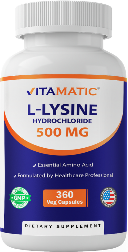 L-Lysine 500mg Capsules