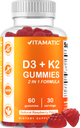 D3 K2 60 Vegan Gummies