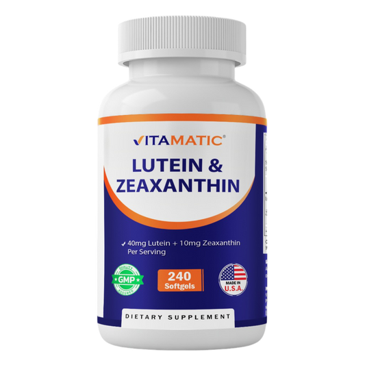 Lutein 40mg with Zeaxanthin 10mg | 240 Softgels