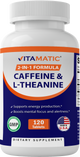 L-thenine 200mg with Caffeine 100mg 120 Vegetarian Tablets