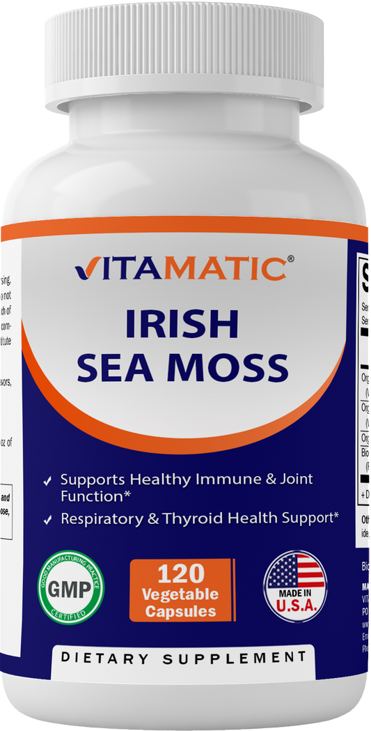Irish Sea Moss 60 Vegetable Capsules