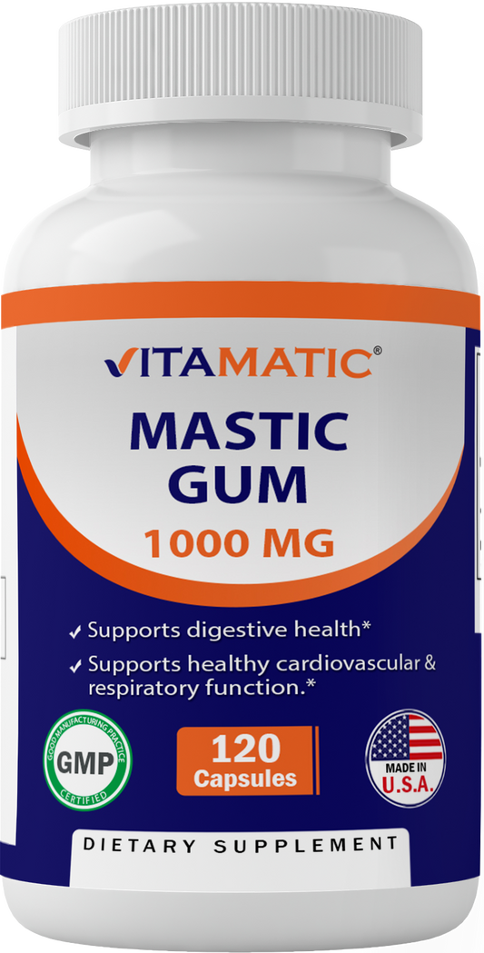 Mastic Gum 1000mg per Serving 120 Capsules