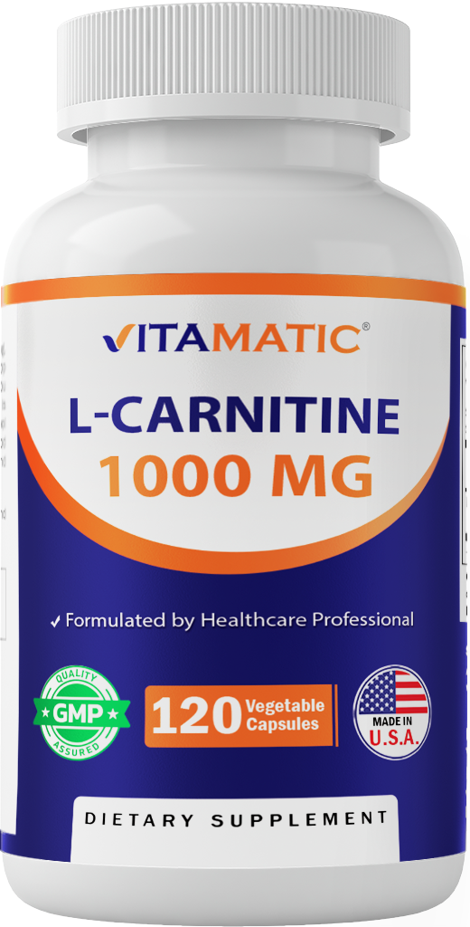 L-Carnititine Fumarate 1000 mg - 120 Vegetable Capsules