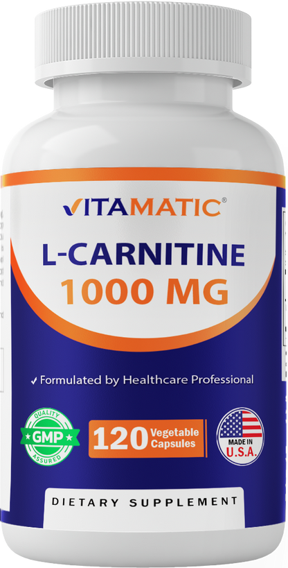 L-Carnititine Fumarate 1000 mg - 120 Vegetable Capsules