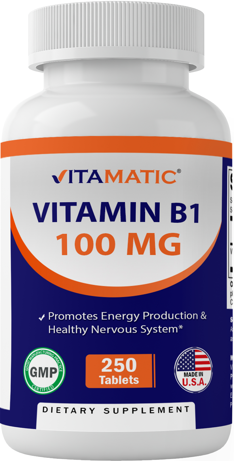 Vitamin B1 100 mg 250 Tablets