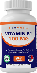 Vitamin B1 100 mg 250 Tablets