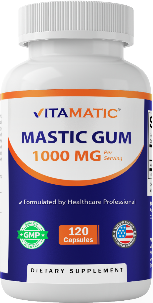 Mastic Gum 1000mg per Serving Capsules