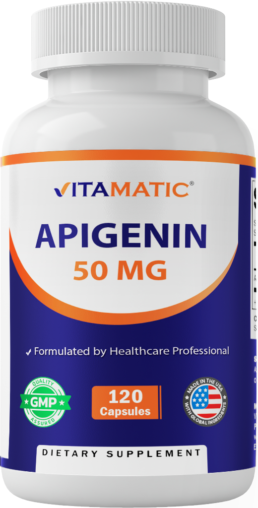 Apigenin 50 mg, 120 Capsules