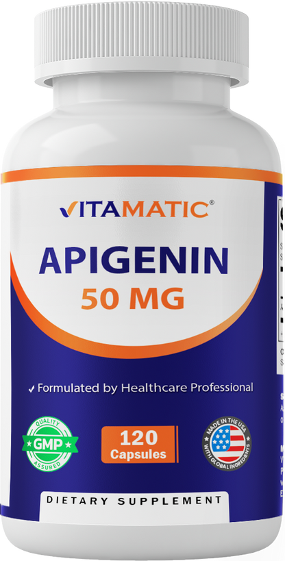 Apigenin 50 mg, 120 Capsules