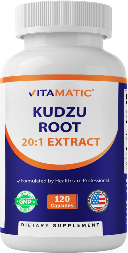 Kudzu Root 20:1 Extract Capsules