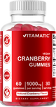 Cranberry 1000mg 60 Vegan Gummies