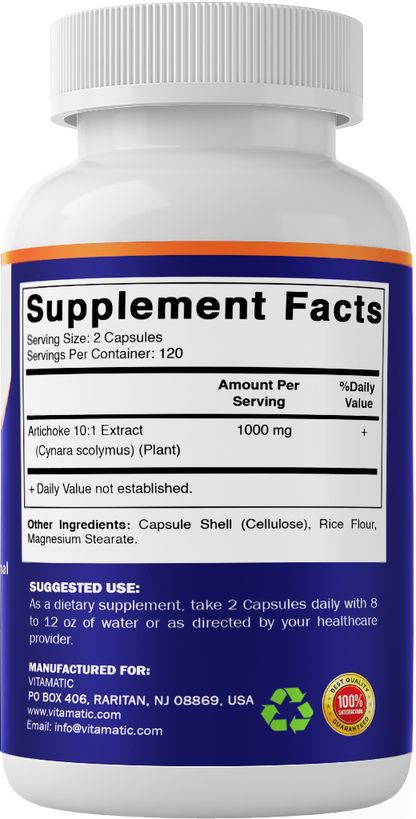 Artichoke Extract, 240 Veg Capsules