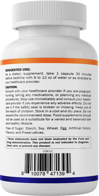 Advanced Sleep Aid with Melatonin, 120 Capsules