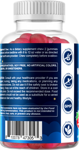 Sugar Free Melatonin 60mg Gummies 60 Ct