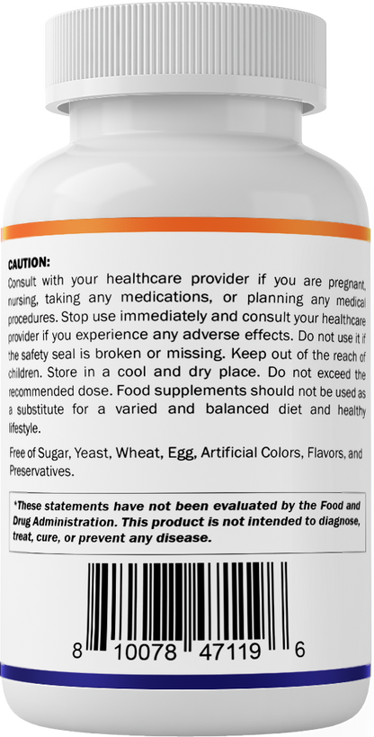 Methyl Folate 15 mg - 120 Vegetable Capsules