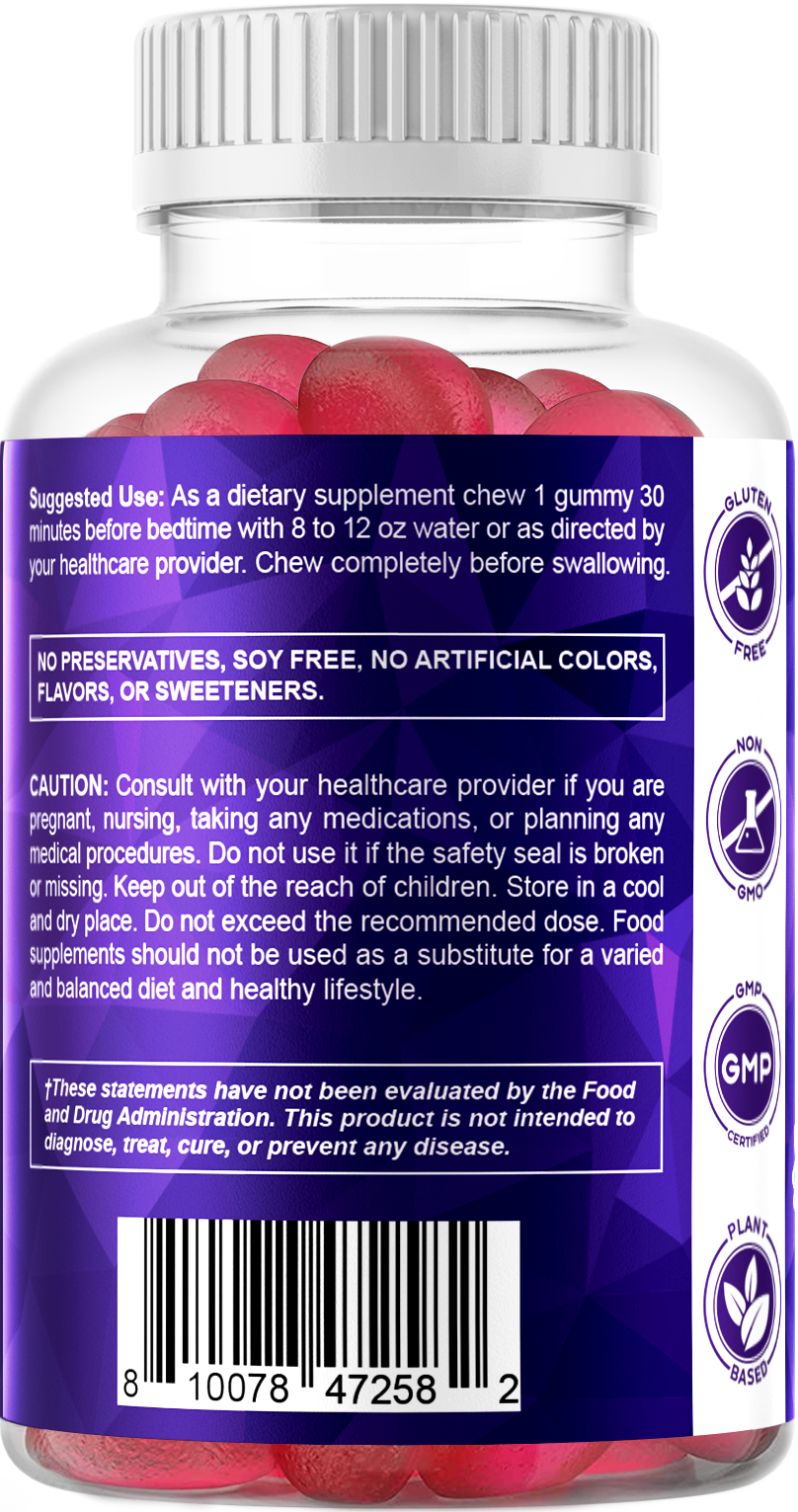 Sugar Free Melatonin 30mg - 60 Gummies