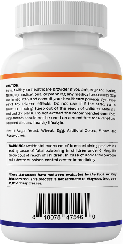 Ferrous Gluconate 324 mg + Vitamin C 100 mg (65 mg Elemental Iron) – 250 Coated Tablets