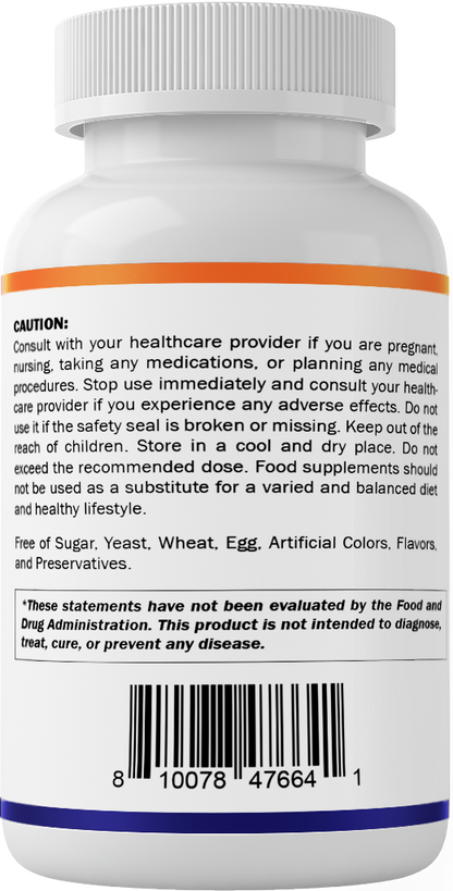 P5P 50 mg – Pyridoxal-5-Phosphate – Active Form of Vitamin B6 – 240 Tablets