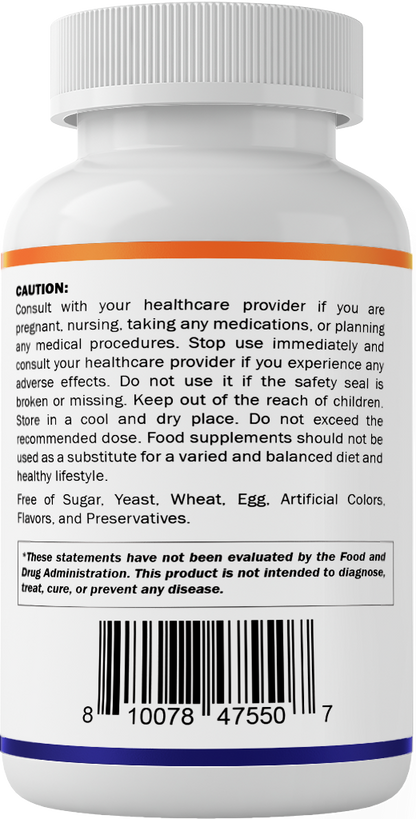 Copper Bisglycinate 6 mg Made with Vitamin D3 2000 IU, Zinc 50mg, Selenium 50mcg - 240 Tablets