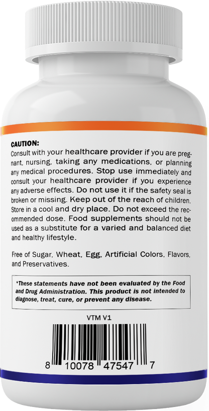 Moringa 10000mg Supplement, 180 Capsules