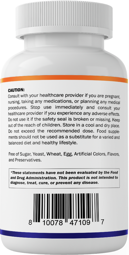 Zinc Quercetin - 120 Vegetable Capsules