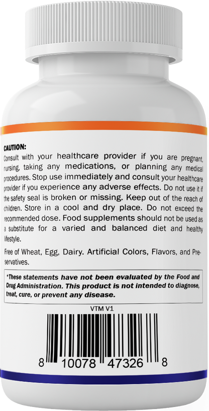 Vitamin B12 5000 mcg Fast Dissolve, 365 Tablets
