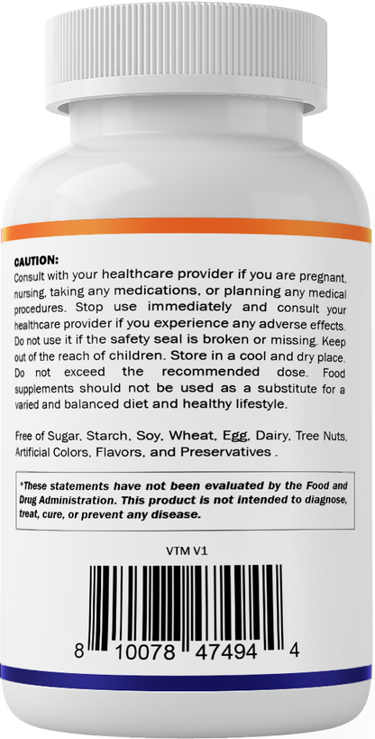 Vitamatic ADK Vitamins A, D3 + K2 Supplement, 180 Capsules
