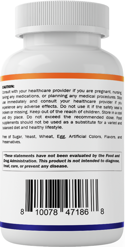 L-Carnititine Fumarate 1000 mg - 120 Vegetable Capsules
