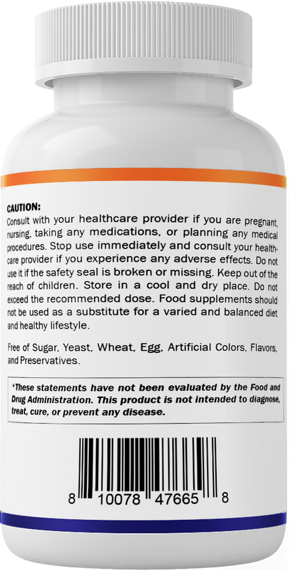 P5P 100 mg (Pyridoxal-5-Phosphate) – Active Form of Vitamin B6 - 240 Tablets