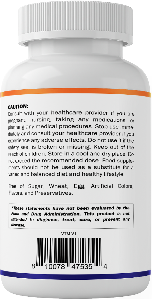 Potassium 1020mg Per Serving Supplement, 240 Veg Capsules