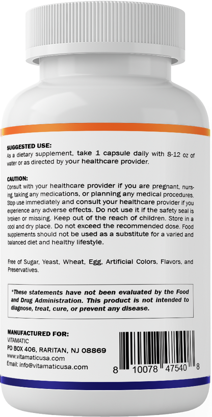Shilajit Complex Capsules, 9000mg Equivalent, with Ashwagandha, Rhodiola, Ginseng, Cordyceps, Ginkgo, Nettle, Turmeric - 120 Veggie Capsules