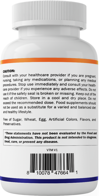 P5P 50mg Pyridoxal-5-Phosphate, 240 Capsules