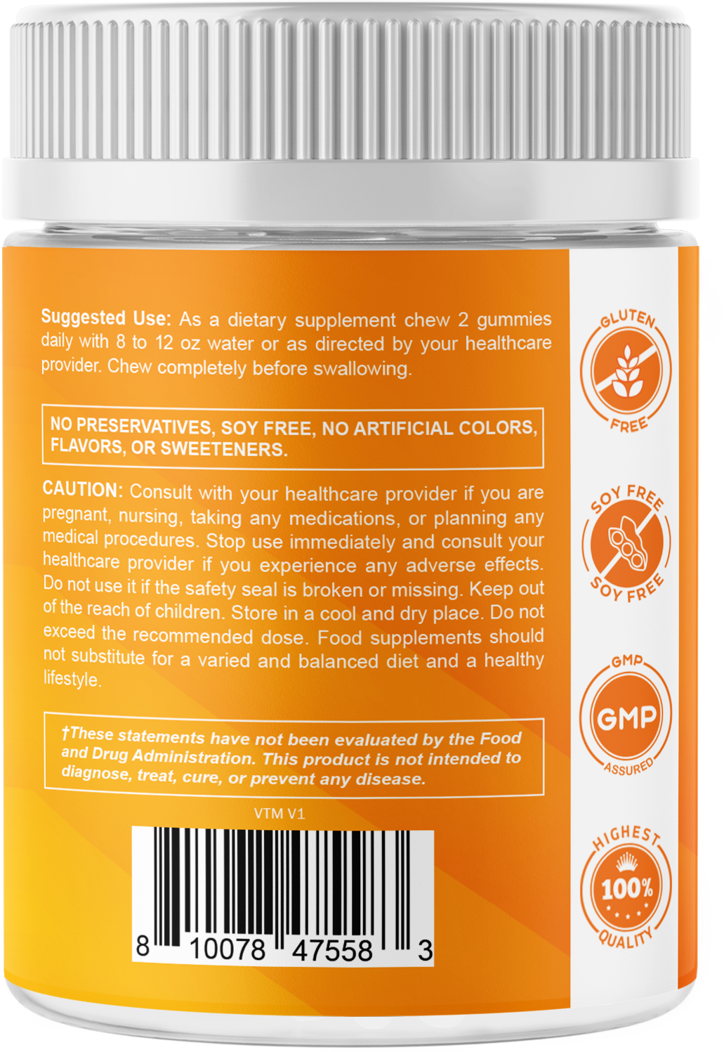 Vitamin D3 + K2 with Calcium Gummies, 240 Count