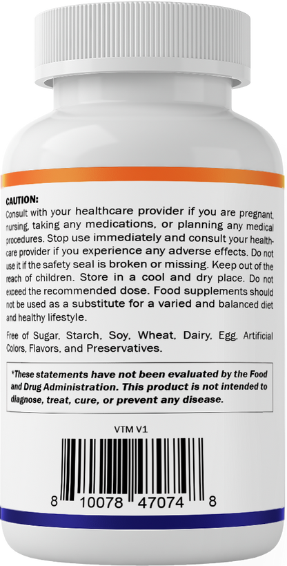Vitamin B6 500mg, 120 Tablets