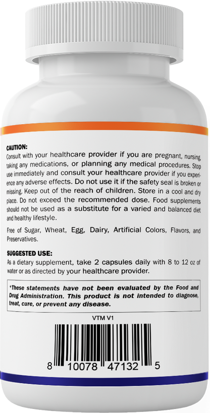 Irish Sea Moss Supplement, 120 Veg Capsules