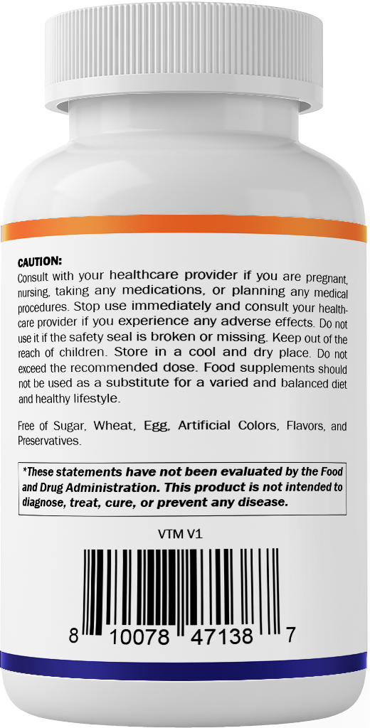 Lactoferrin 500mg Supplement, 60 Veg Capsules