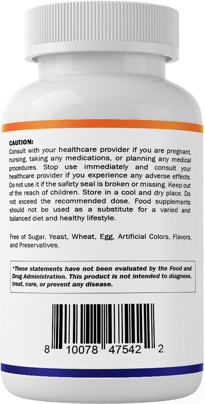 Turmeric Curcumin 3000mg, 95% Curcuminoids, Black Pepper, Ginger, Moringa - 120 Vegetable Capsules