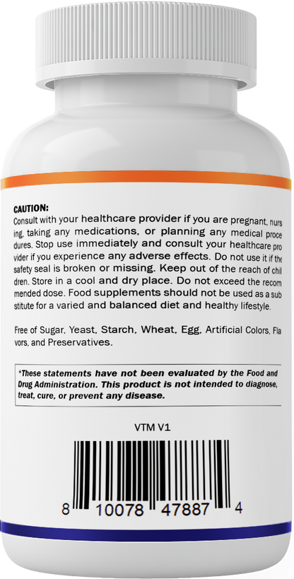 Vitamatic Beet Root 20:1 Extract 120 capsules – back label and product information