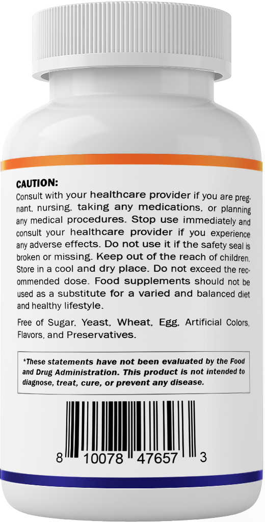 Vitamatic Alpha Lipoic Acid 1200mg Per Serving, 120 Capsules - Gluten Free, Vegetarian Capsules, Soy Free & Non-GMO