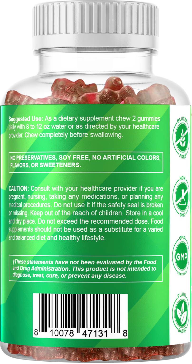 Irish Sea Moss - 60 Vegan Gummies